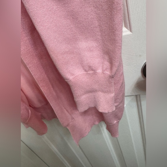 Grace Karin Women’s Baby Pink Solid Open Front Long Cardigan Sweater, Viscose - Picture 6 of 16